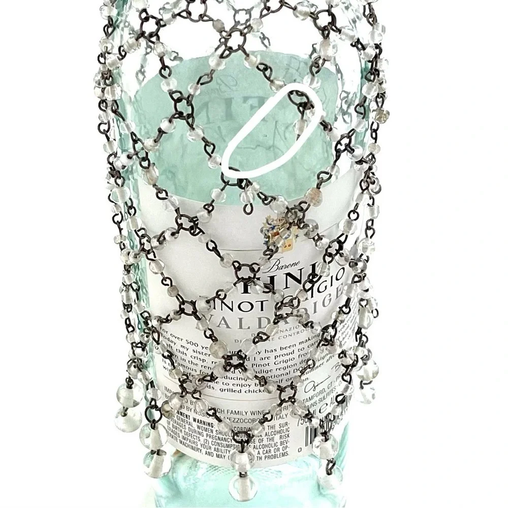 5 for $25! Beaded Wine - Champagne Cover!